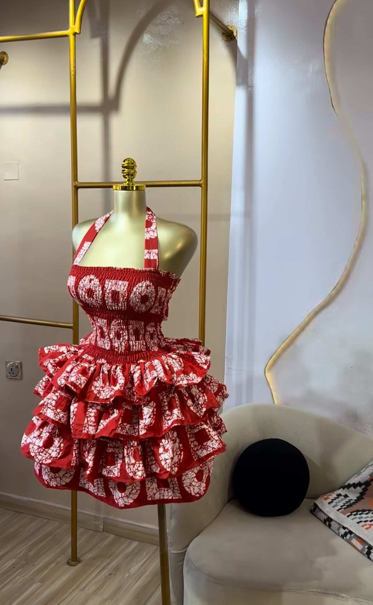 Layered Smocked Dress