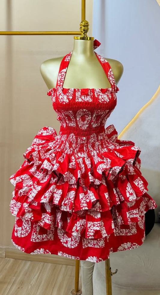 Layered Smocked Dress