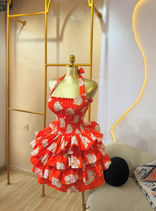 Layered Smocked Dress