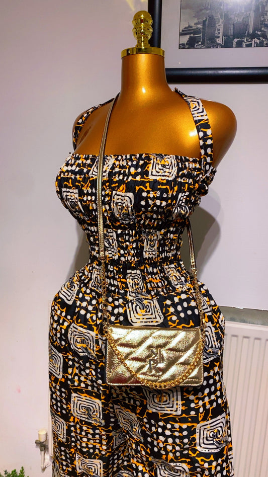 African Print Jumpsuit