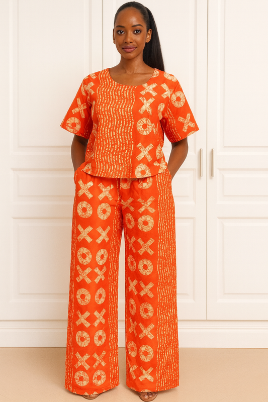 2pcs set with pockets - Full length