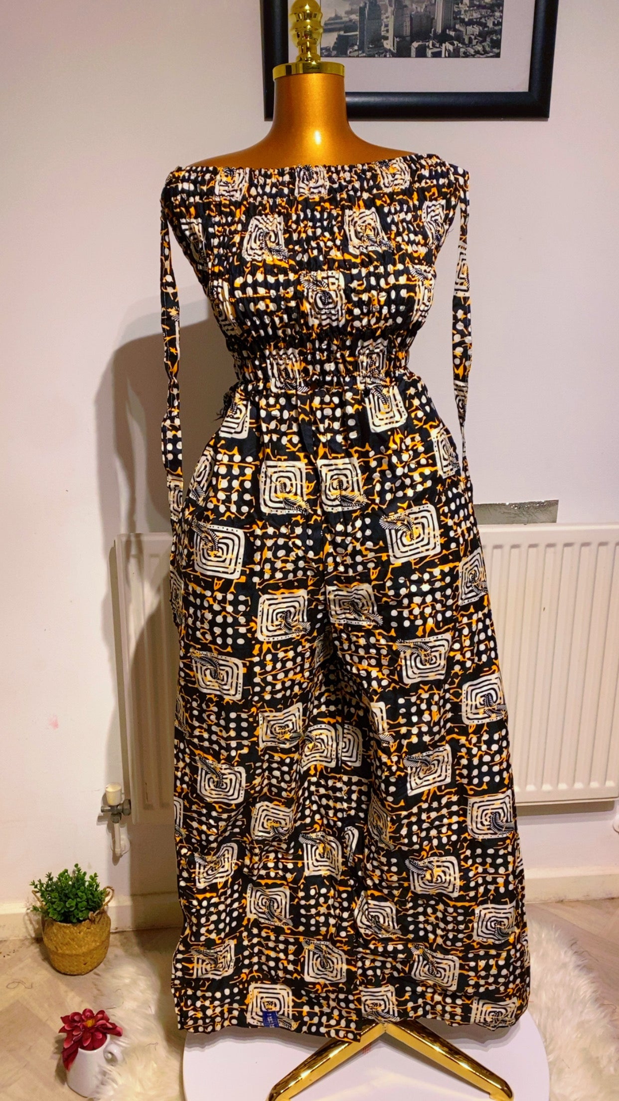 African Print Jumpsuit