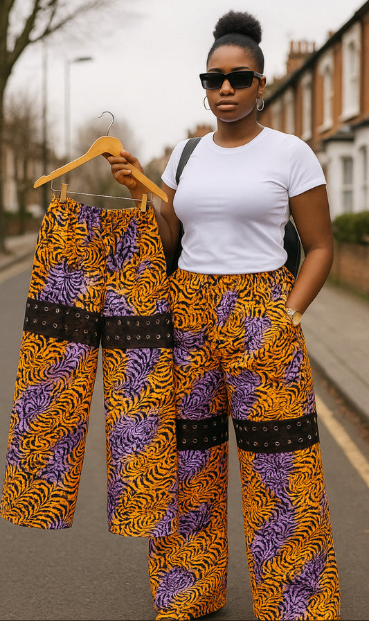 Palazzo Ankara & Adire Trousers