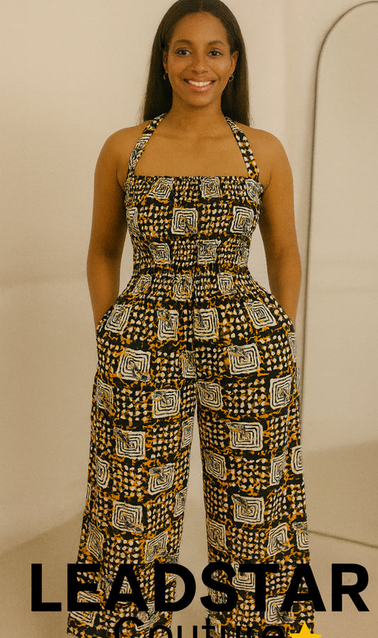 African Print Jumpsuit