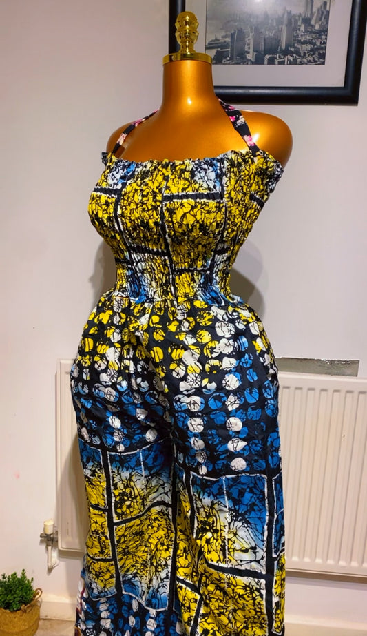 African Print Jumpsuit