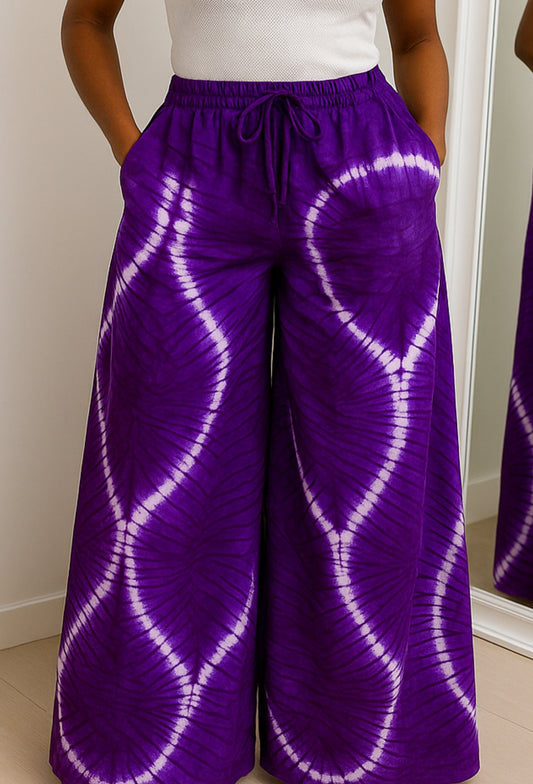 Palazzo Ankara & Adire Trousers