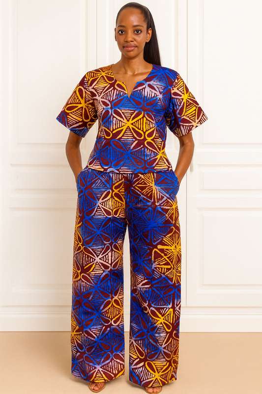 2pcs set with pockets - Full length