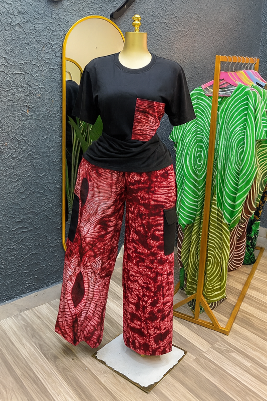 2pcs set with pockets - Full length