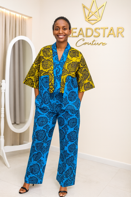 2pcs set with pockets - Full length